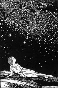 B & W line Dr. by Dorothy Lathrop